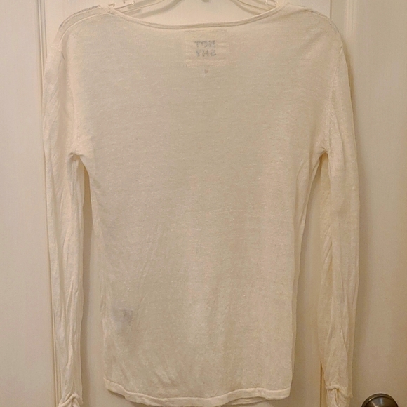 Linen L/S shirt Med - Picture 3 of 3
